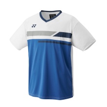 Yonex Sport-Tshirt Crew Neck Club Team 2023 blau/weiss Herren